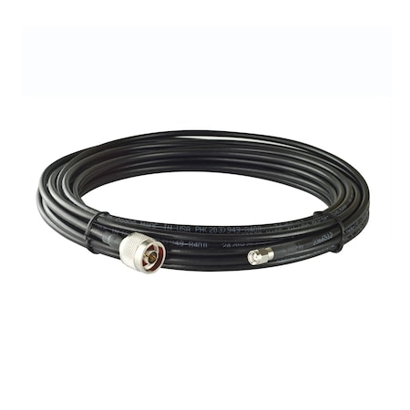 Moxa Lmr-195 Lite Cable, N-Type (Male) To Rp Sma (Male), 6 Meters A-CRF-RMNM-L1-600